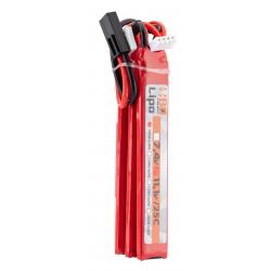 3 sticks batterie Lipo 3S 11.1V 1000mAh 25C T-Dean