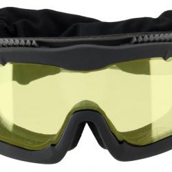 Masque série AERO Thermal noir jaune