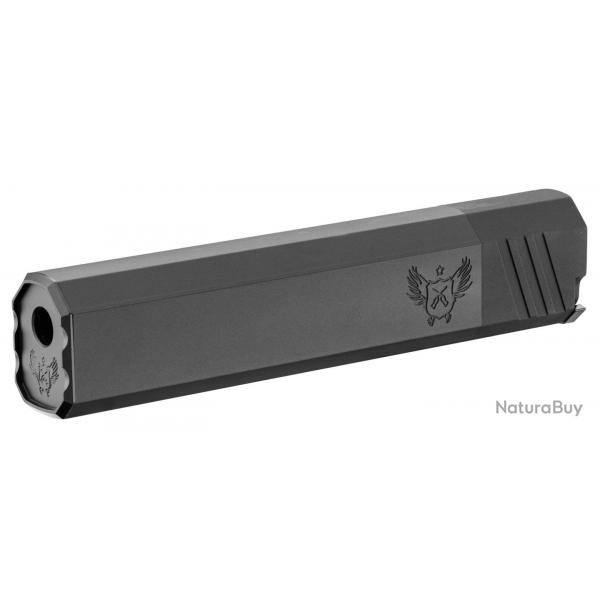 Silencieux pour rplique Airsoft 14mm CCW LONG 220 mm