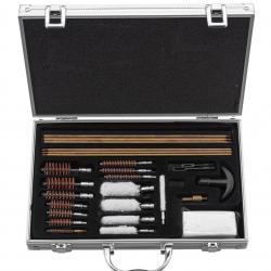 Coffret de nettoyage pour canons armes d'épaule et de poings (34 pièces), Valise de nettoyage