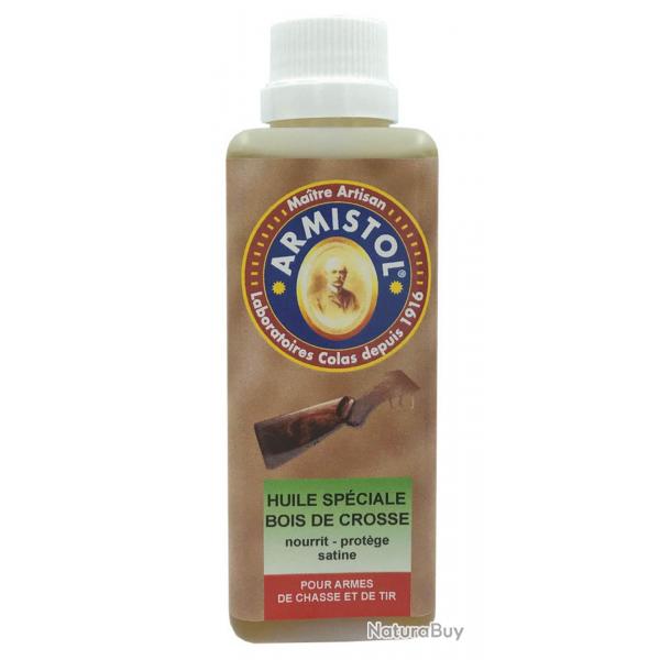 Huile Armistol pour Bois de crosse, Flacon 120ml