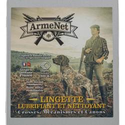 Armenet Lingettes lubrifiant et nettoyant petit modèle, ARMENET LINGETTES PETIT MODELE