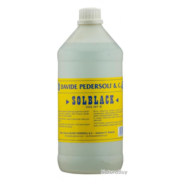 Solvant poudre noire Solblack, SOLBLACK SOLVANT PN 500ML