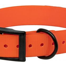 Collier Biothane Biogold HI-FLEX Sangle polyuréthane extrudé 650x25x2mm Orange