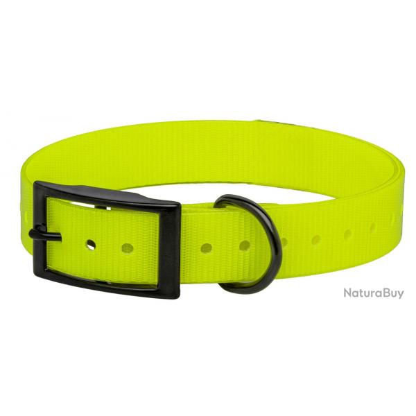 Collier Biothane Biogold HI-FLEX Sangle polyurthane extrud 650x25x2mm Jaune