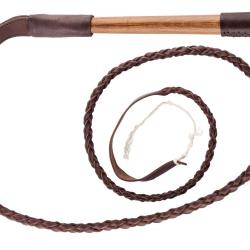 Fouet de chasse manche bois - Country Manche bois standard