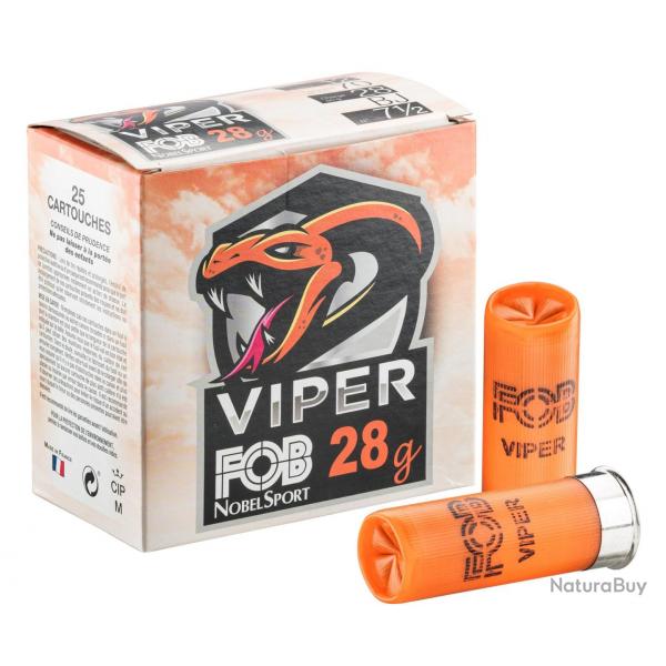 Cartouche Fob de Trap Viper - Cal. 12/70 N7,5 bte de 25