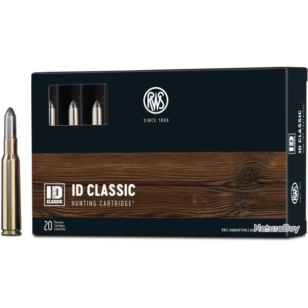 RWS Cal. 7x57 r 177gr ID Classic bte de 20 - Balles Calibre 7x57R ...