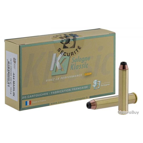 Munition  percussion centrale Benett Cal. 444 Marlin 240gr Pro Hunter HP bte de 20