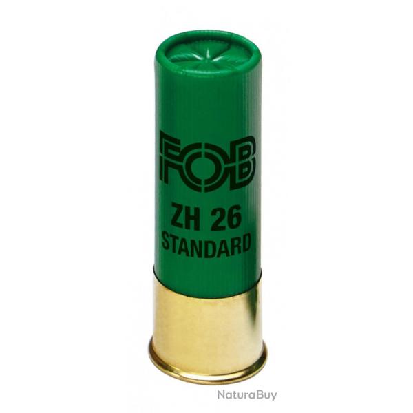 Cartouches Fob ZH 26 Acier Standard - Cal. 16/67 N6 bte de 25