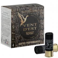 Cartouches TUNET,BLACK TEMPEST 32g HP acier 12/70 N°5 bte de 25