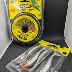Fils de peche THUNDER LINE STORM + BOOMSHAD , FISH AND FISHING.