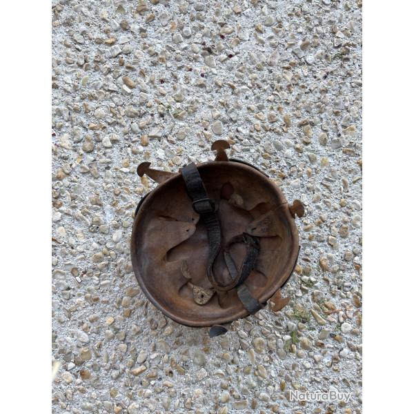 Coiffe casque M34 allemand ww2 (2)