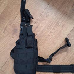 Holster de cuisse droitier noir