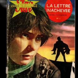 star ciné vaillance 25 roman photo la lettre inachevée 1962 ,