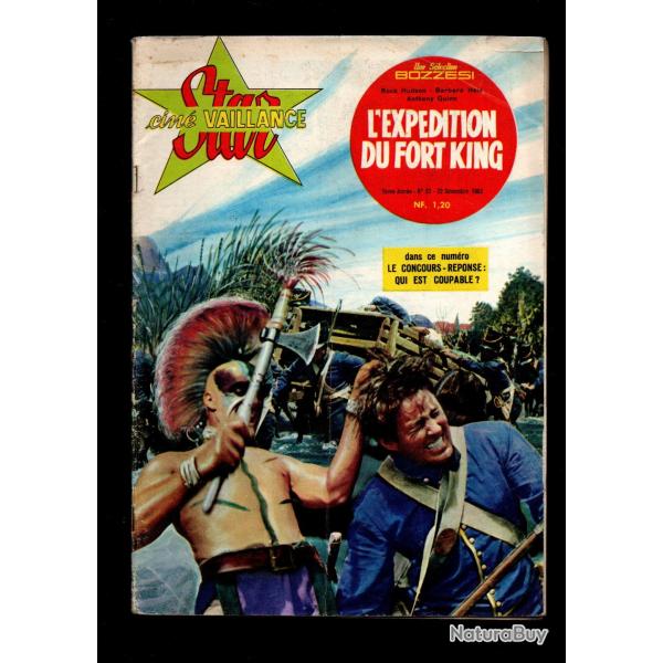 star cin vaillance 32 roman photo l'expdition de fort king 1962 rock hudson, anthony quinn