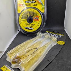 Fils de peche THUNDER LINE STORM + WEEDLESS 360 GT   , FISH AND FISHING.