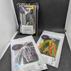 LEURRE lot N°105 , CHATTERBAITS X2pcs + GOMOKU STORM