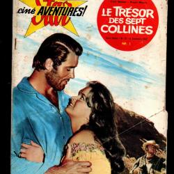 star ciné aventures 99 roman photo le trésor des sept collines western, roger moore, clint walker ,