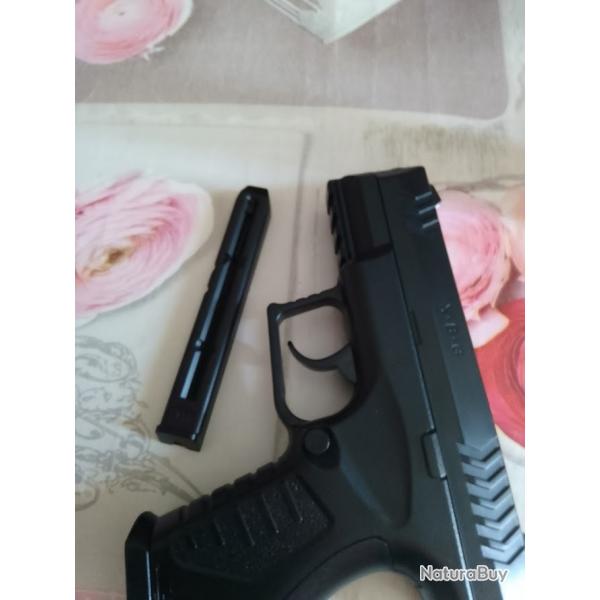 pistolet  CO2   billes mtalliques sparclette 12 grammes