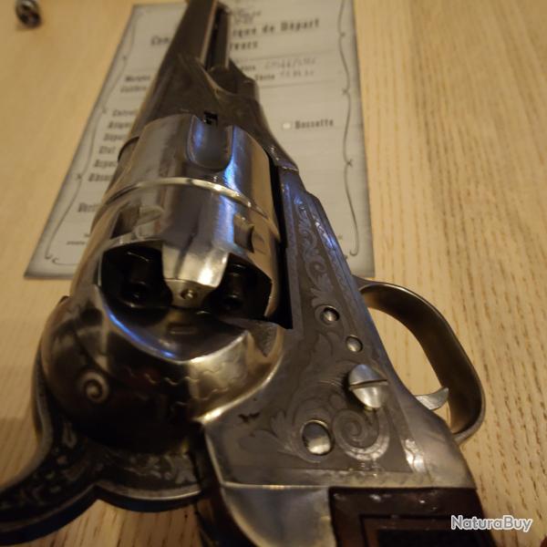 1860 army engraved srie limite Pietta calibre 44