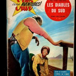 star ciné aventures 120 roman photo western ,  les diables du sud 1963