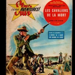 star ciné aventures 119 roman photo western , les cavaliers de la mort 1963 maureen o'hara , brian k