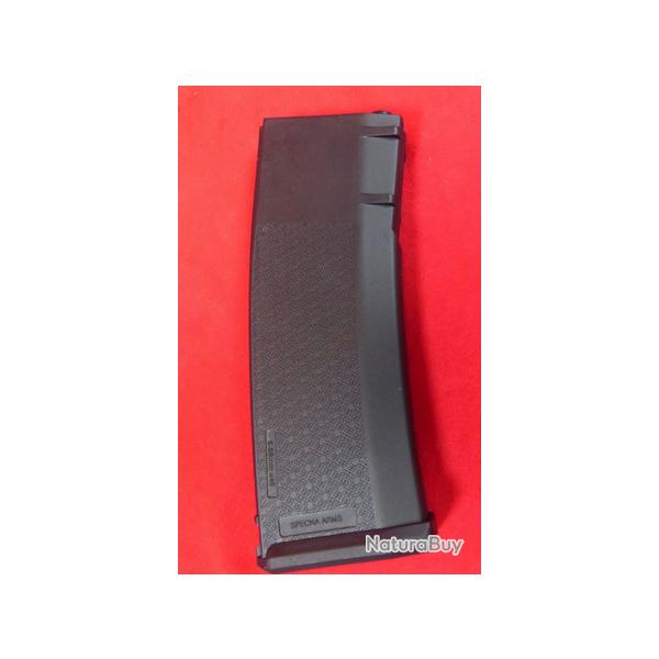 Lot 3 chargeurs AEG 125BBs S-Mag Mid-Cap magasines - Noir Specna Arms