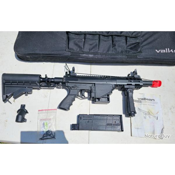 Pack Valken CQMF 68 Magfed + crosse + Bouteille 0.2L