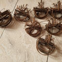Lot de 100 Pieges en cuivrees a souris