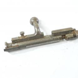 Culasse de fusil Mauser 1871. Rondelle de vis absente.
