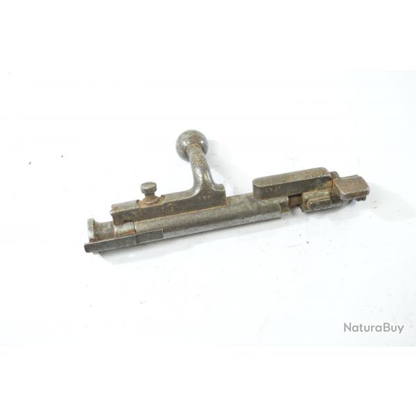 Culasse de fusil Mauser 1871. Rondelle de vis absente.