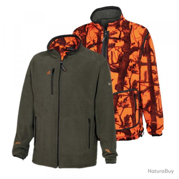 Prix de dpart  1 !! Blouson polaire rversible Ligne Verney Carron Taille 3XL