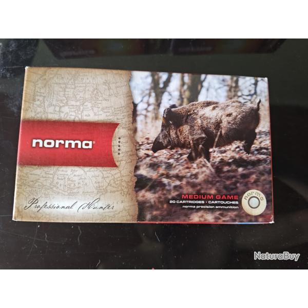 Munitions 7x65r Norma Vulkan sanglier