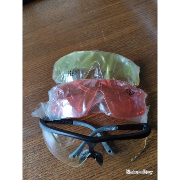 Lunettes de protection 3 crans