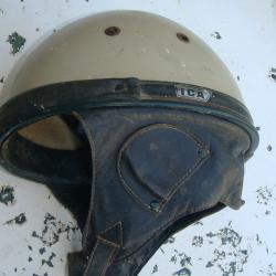 CASQUE DE MOTO ANCIEN