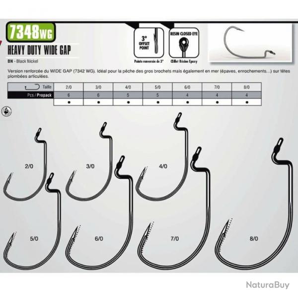 Hameon Texan VMC Strategik heavy Duty Wide Gap 7348 WG 8/0