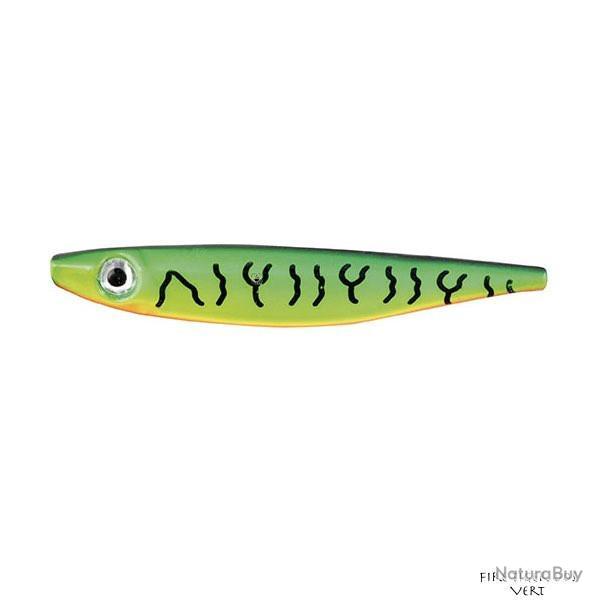 Leurre Scratch Tackle Jig Fry 7g Fire Tiger Dos Vert