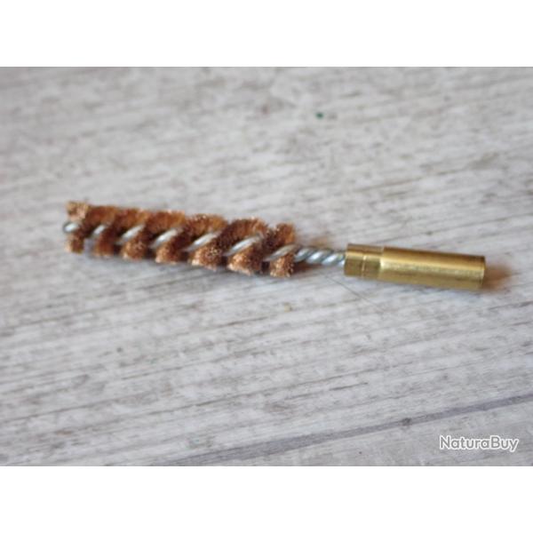 Brosse mtallique couvillon pour 7,5 mm ou calibres voisins