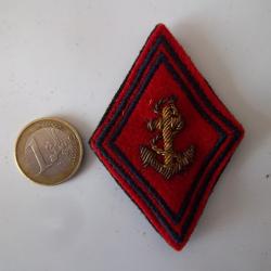 insigne patch tissu losange infanterie coloniale canetille