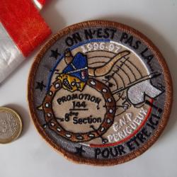 écusson école nationale police Périgueux promotion 144 insigne tissu