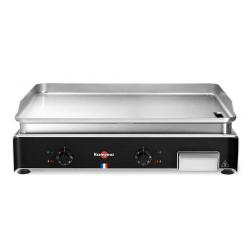 PLANCHA KRAMPOUZ INOX ELEC LARGEUR Double Alimentation Mono Prise 16 A