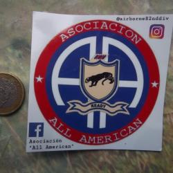 autocollant All Américan association airborne 82