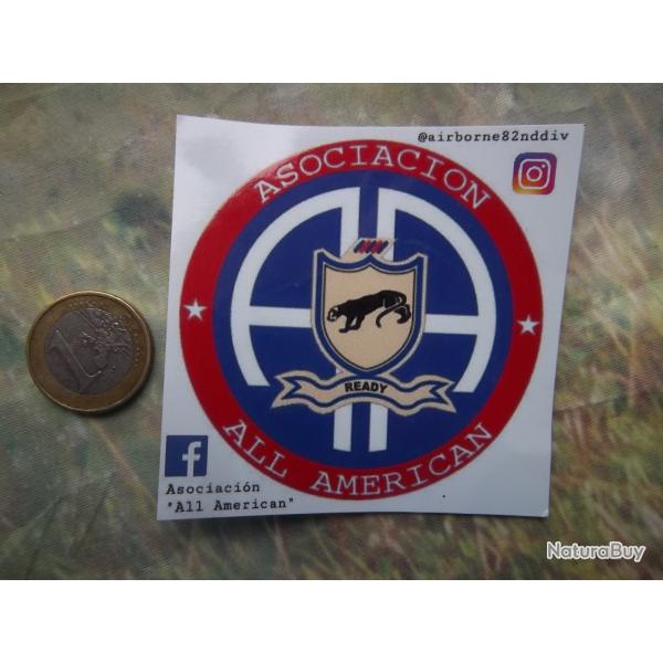 autocollant All Amrican association airborne 82