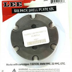 shell plate 12L 6 poste lee pro 6000