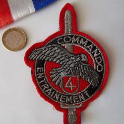 écusson Centre entrainement commando CEC n°4 Vieux Brisach Allemagne insigne militaire