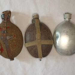 Gourdes Allemande soldat Wehrmacht 39/45 à restaurer