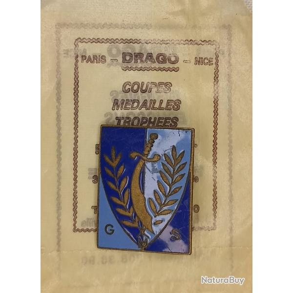 Insigne Groupement Mobile de Scurit guerre Algrie