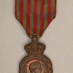 Médaille XIXème mort Napoléon 1er St Hélène modèle 1857