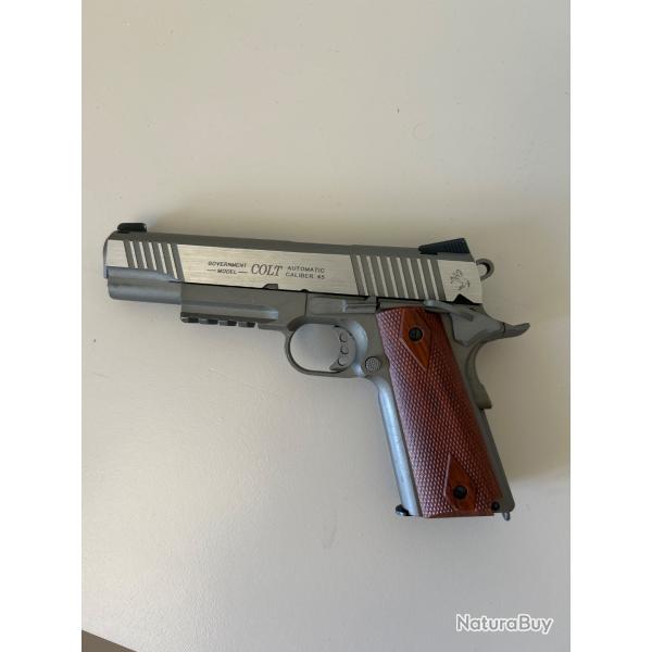 Colt 1911 Rail Gun CO2 Full Mtal